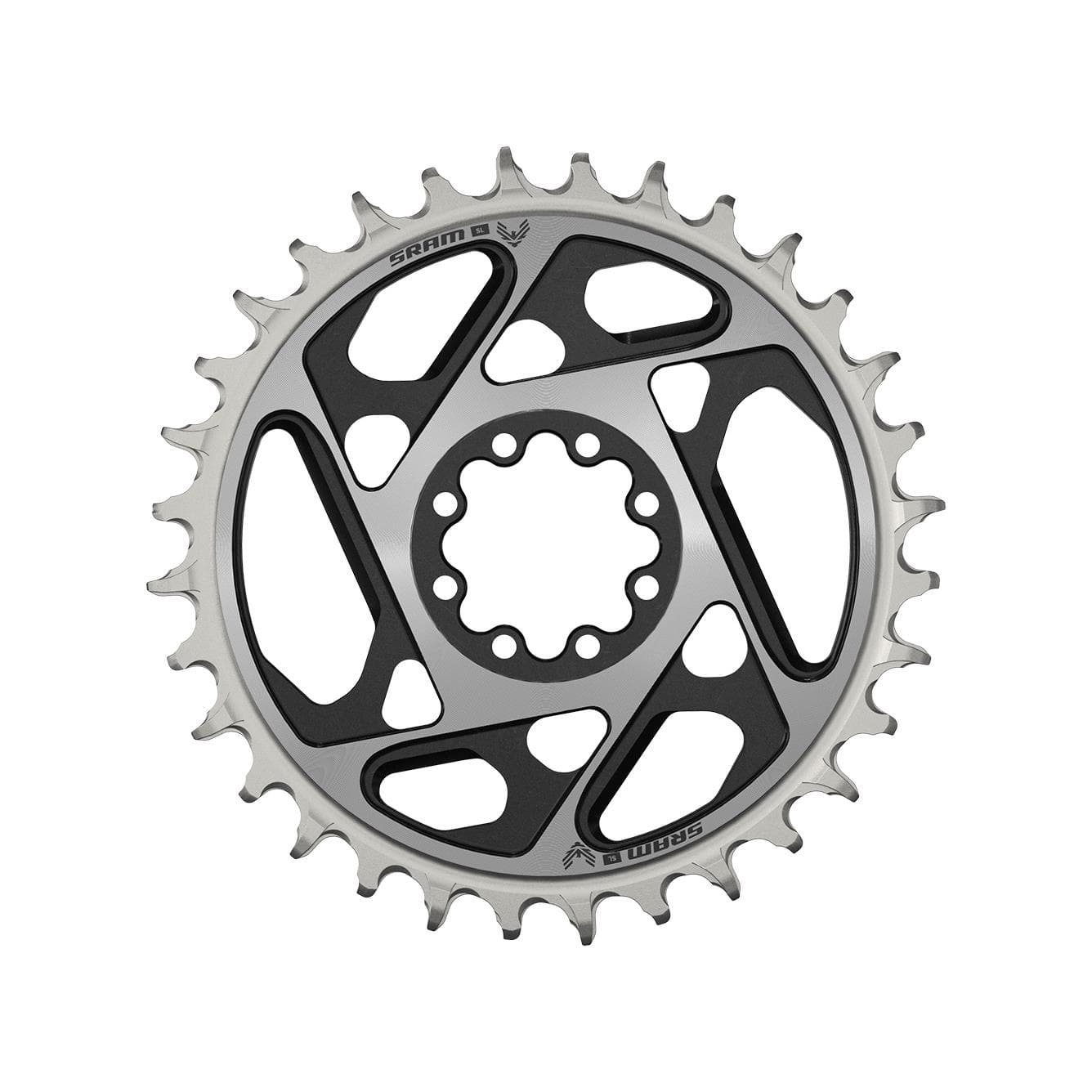 Sram Chain Ring T-TYPE Direct Mount 0mm Offset Eagle (including 8 bolts) XXSL D1 2023 — product photo