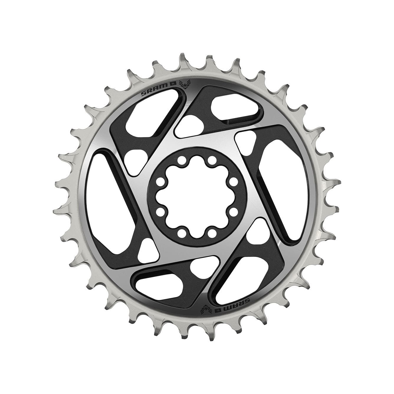 Sram Chain Ring T-TYPE Direct Mount 3mm Offset Eagle (including 8 bolts) XXSL D1 2023 — product photo