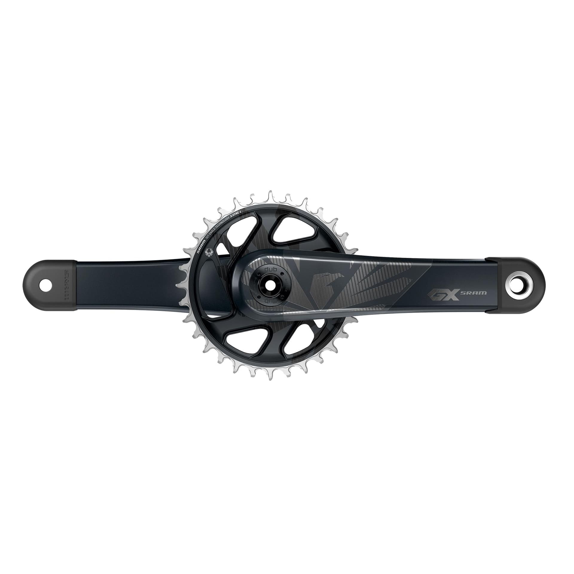 Sram Crank GX Carbon Eagle Boost 148 DUB 12s w Direct Mount 32t X-SYNC 2 Chainring (DUB Cups/Bearings Not Included) — product photo