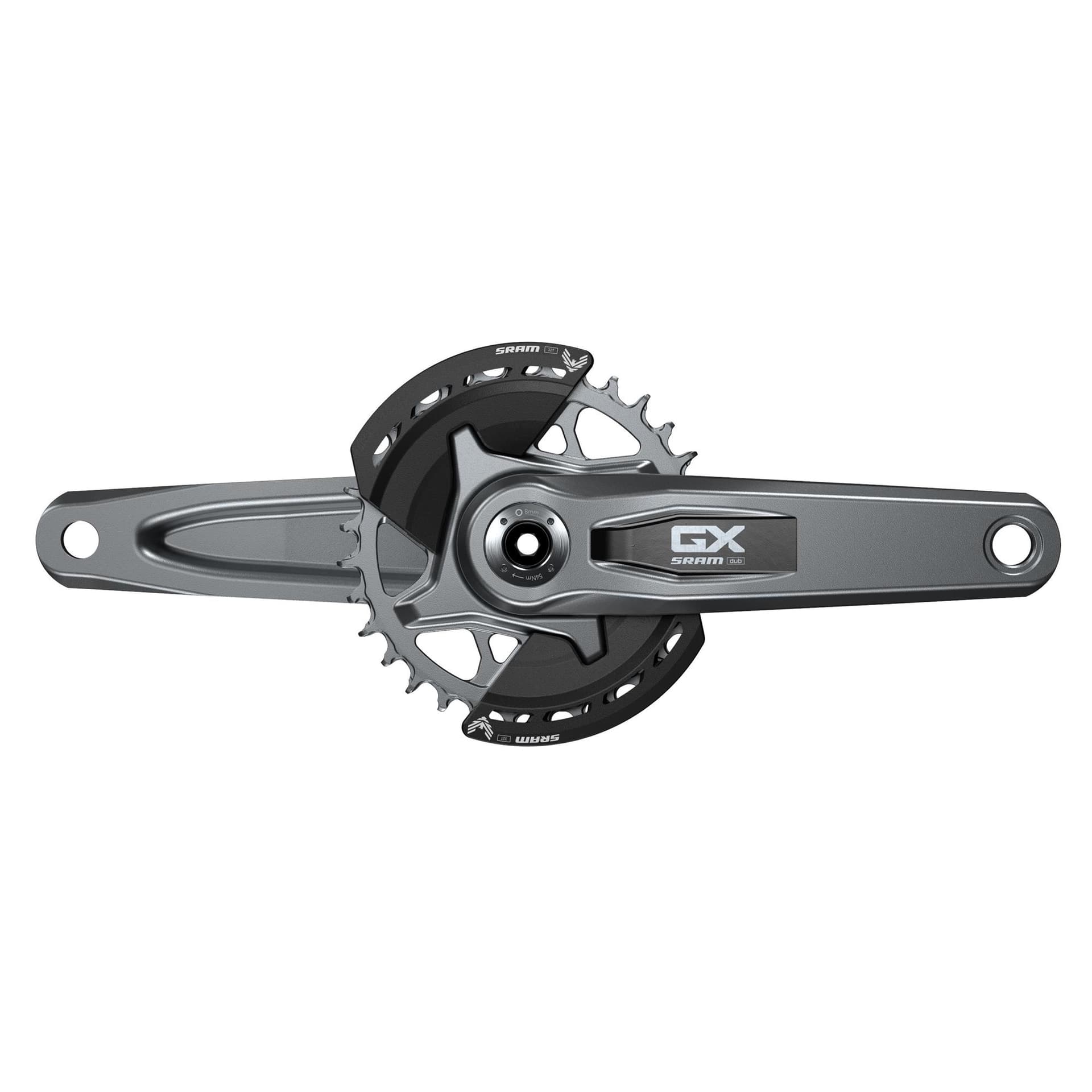 Sram Crankset Gx Eagle Q174 55mm Chainline Dub MTB Wide Dark Polar 2-Guards 32T T-Type (BB Not Included) — product photo
