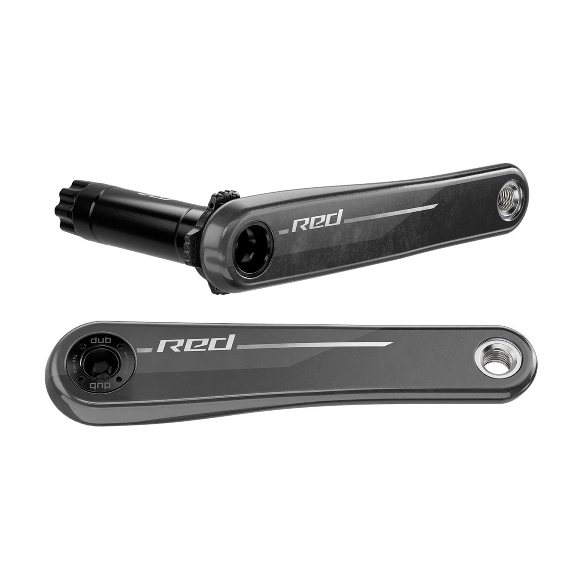 Sram Crank Arm Assembly Red XPLR DUB Wide E1 (BB/Spider/Chainrings Not Included) — product photo