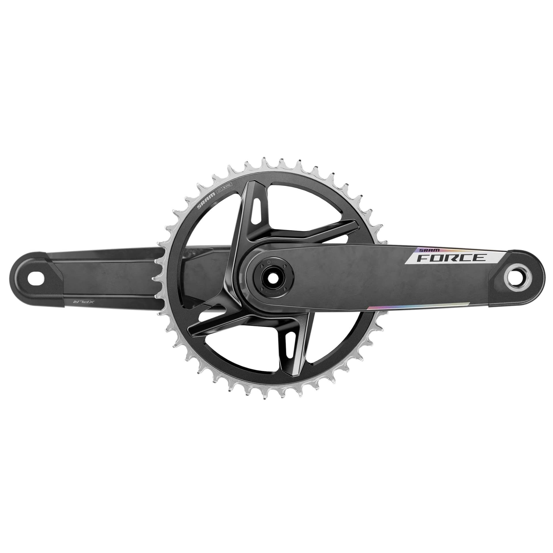 Sram Crankset FORCE 1x E1 XPLR DUB WIDE - Direct Mount 42T (BB not included) — product photo