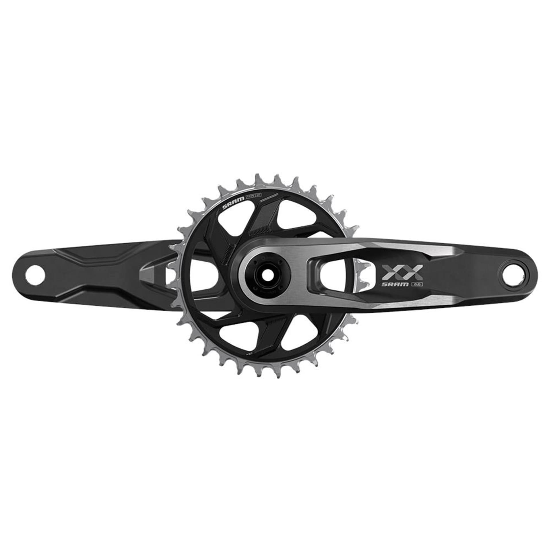 Sram Crankset XX Downhill CL55 DUB MTB Black 34t T-Type (BB and BB DUB spacers are not included) — product photo