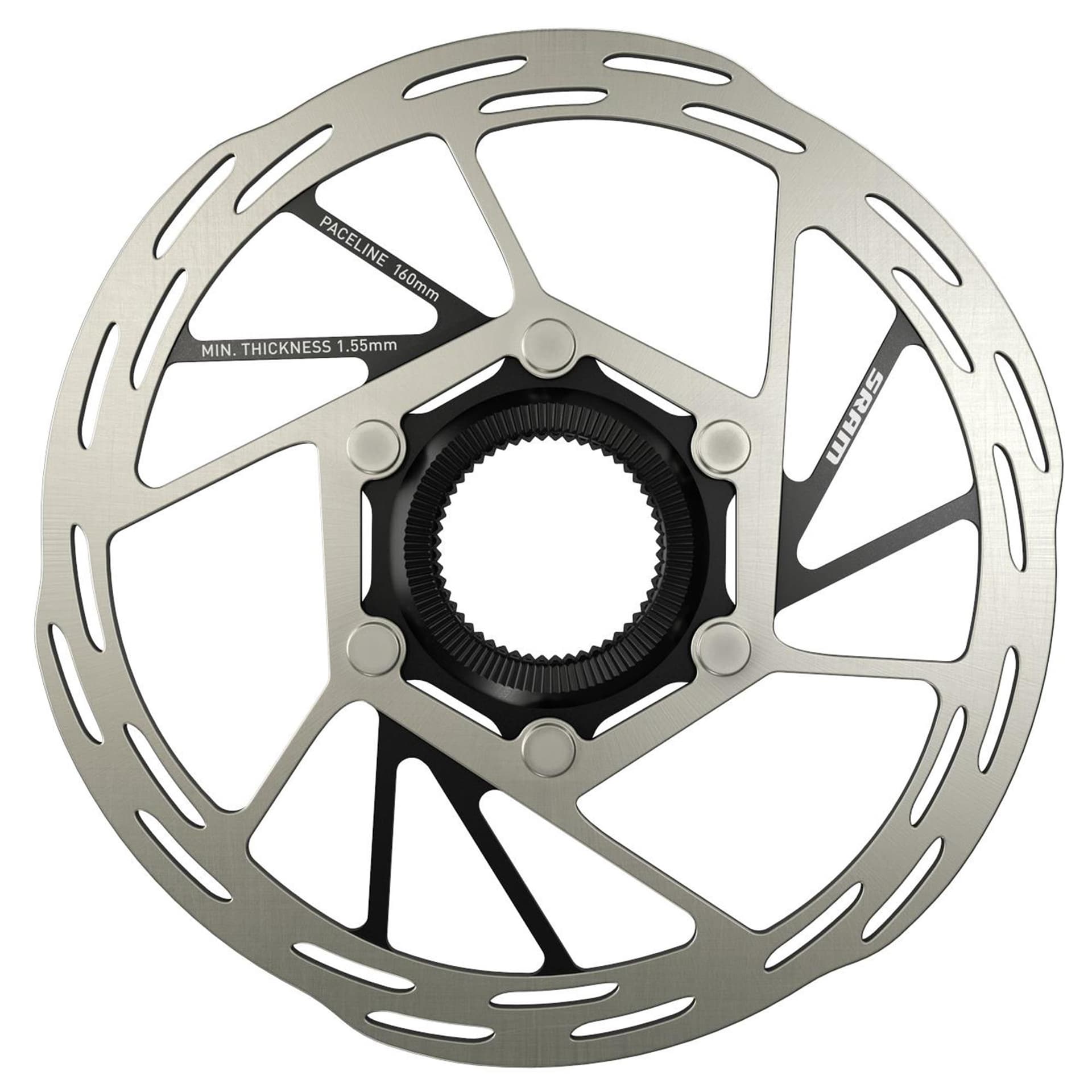 Sram Rotor Paceline CenterLock Rounded (includes internal tooled lockring) A2 — product photo