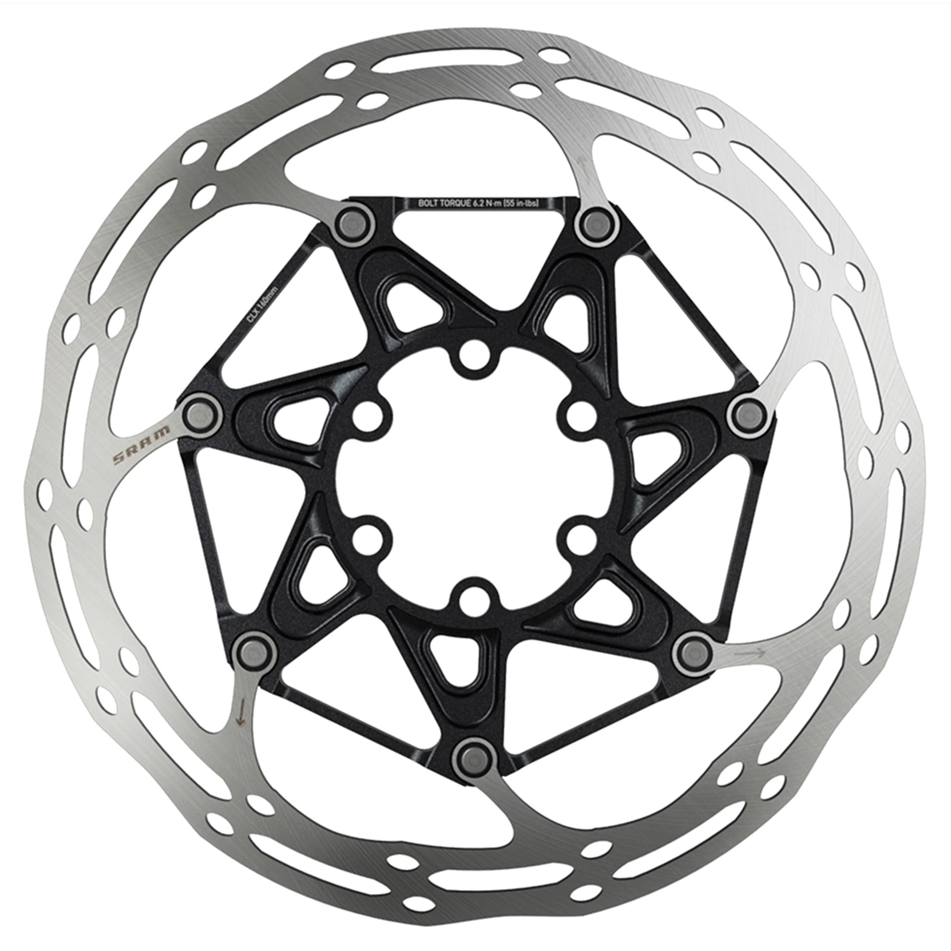 Sram Rotor Centerline 2 Piece (Includes Steel Rotor Bolts) Rounded - 6 bolt — product photo