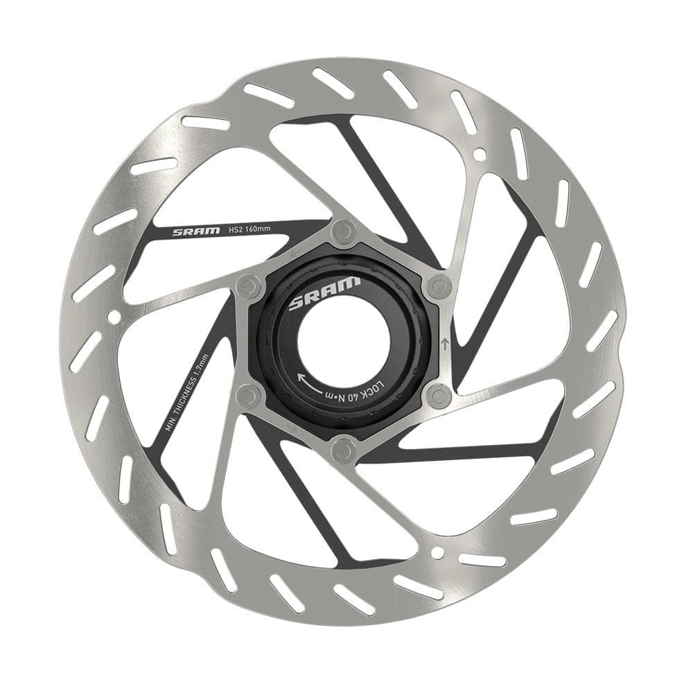 Sram Rotor - HS2 Center Lock (Includes Lockring) Rounded — product photo