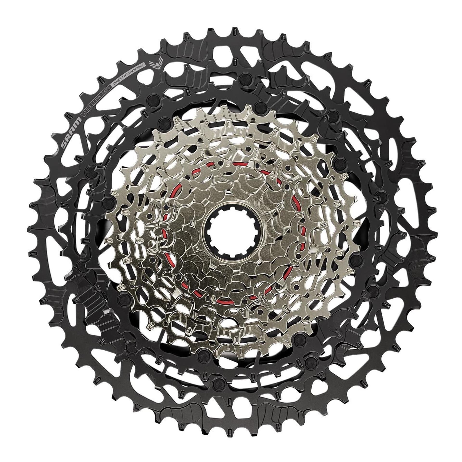 Sram Cassette XS-1270 T-Type Eagle 10-52 12 speed (Non-XD) — product photo