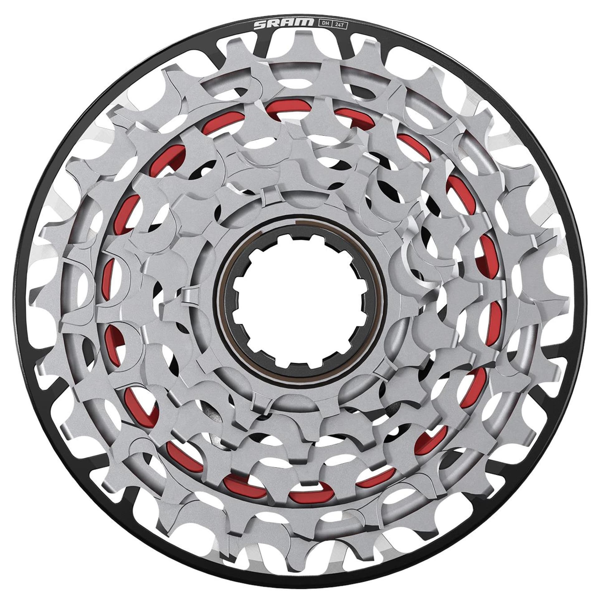 Sram Cassette XS-797 T-Type 7 Speed Downhill XD — product photo