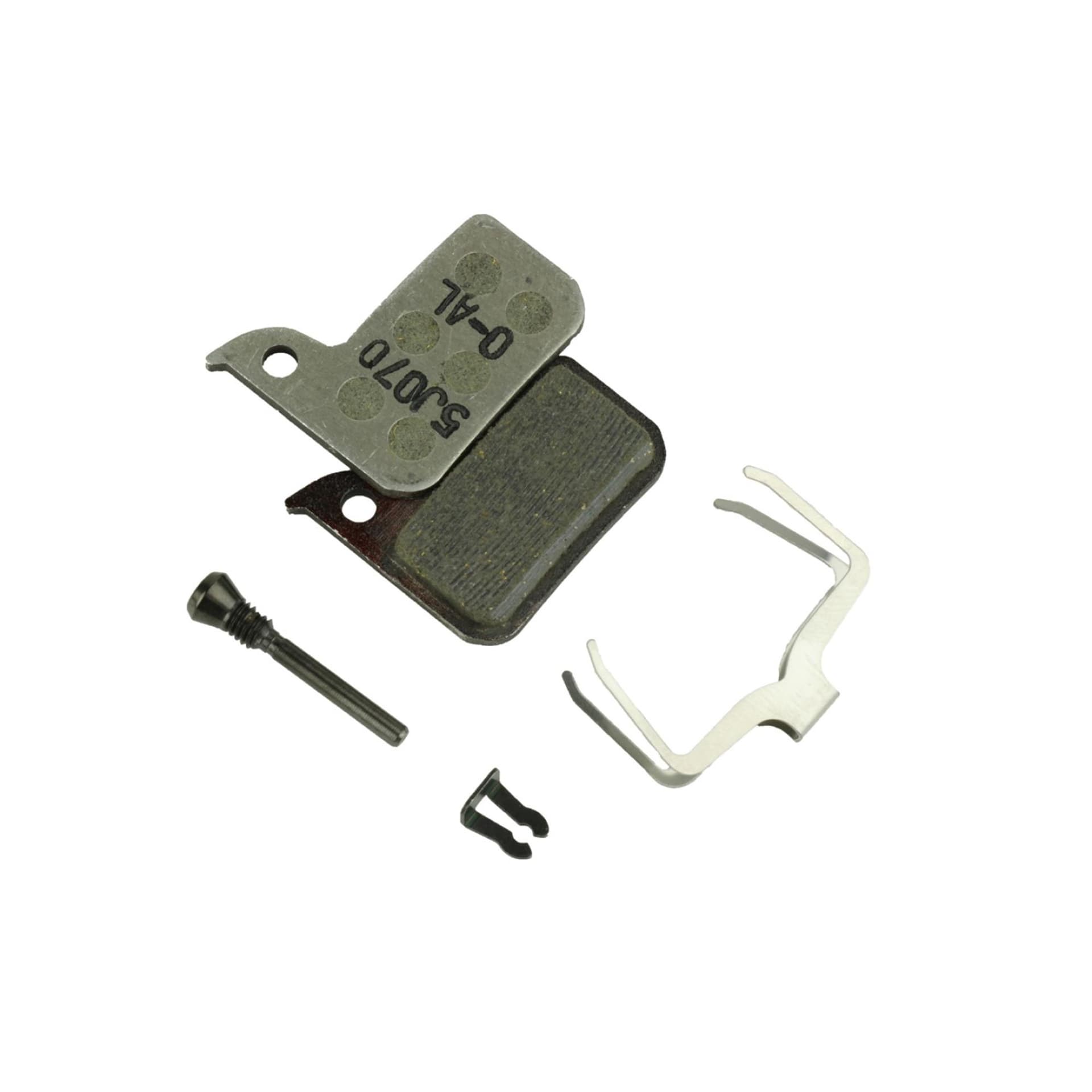 Sram Disc Brake Pads - Asymmetric Organic/Aluminum (Quiet/Light) � Monoblock - SRAM Hydraulic Road Disc, Level A1 (2017-2019) — product photo