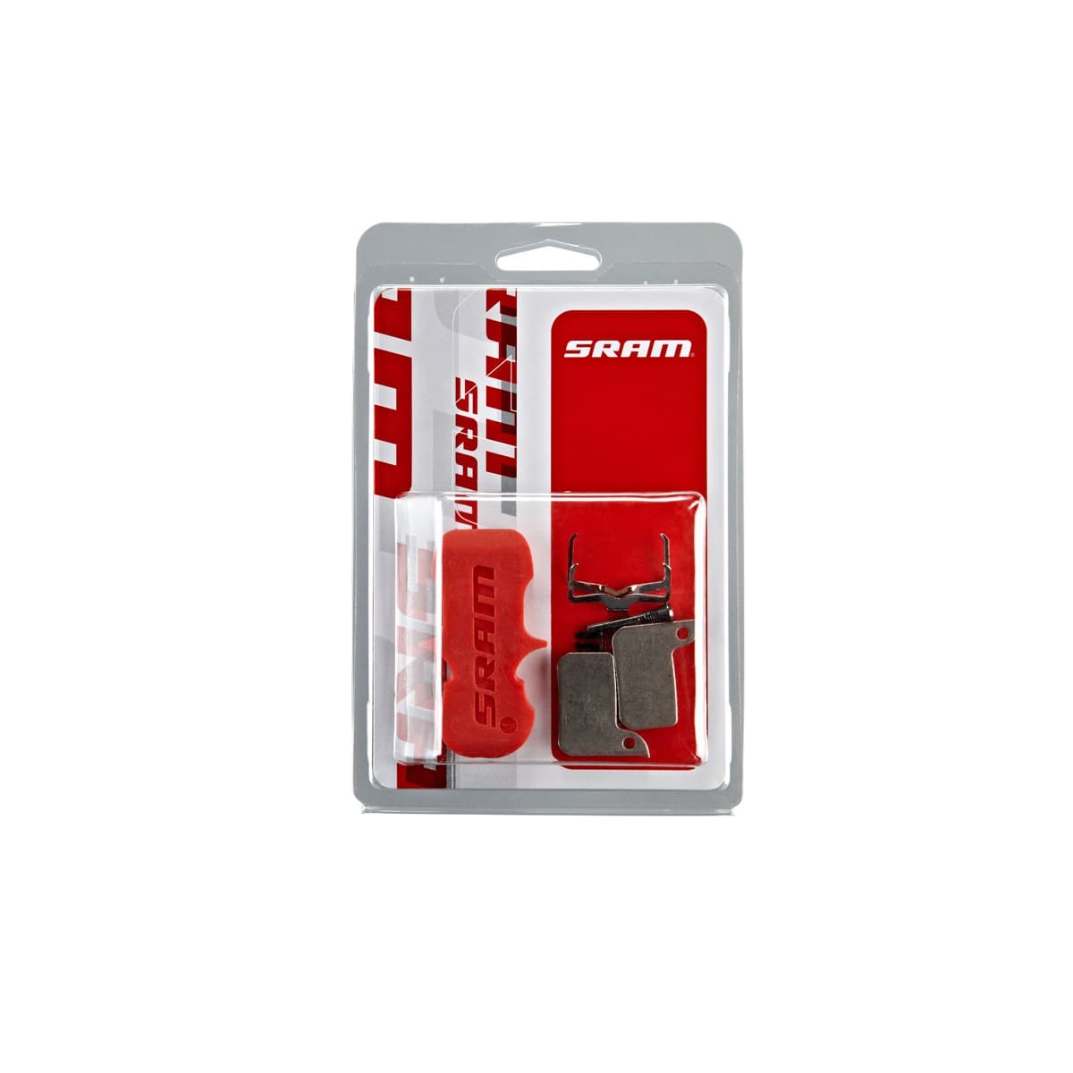 Sram Disc Brake Pads - Asymmetric Sintered/Steel (Heavy Duty) � Monoblock - SRAM Hydraulic Road Disc, Level A1 (2017-2019) — product photo