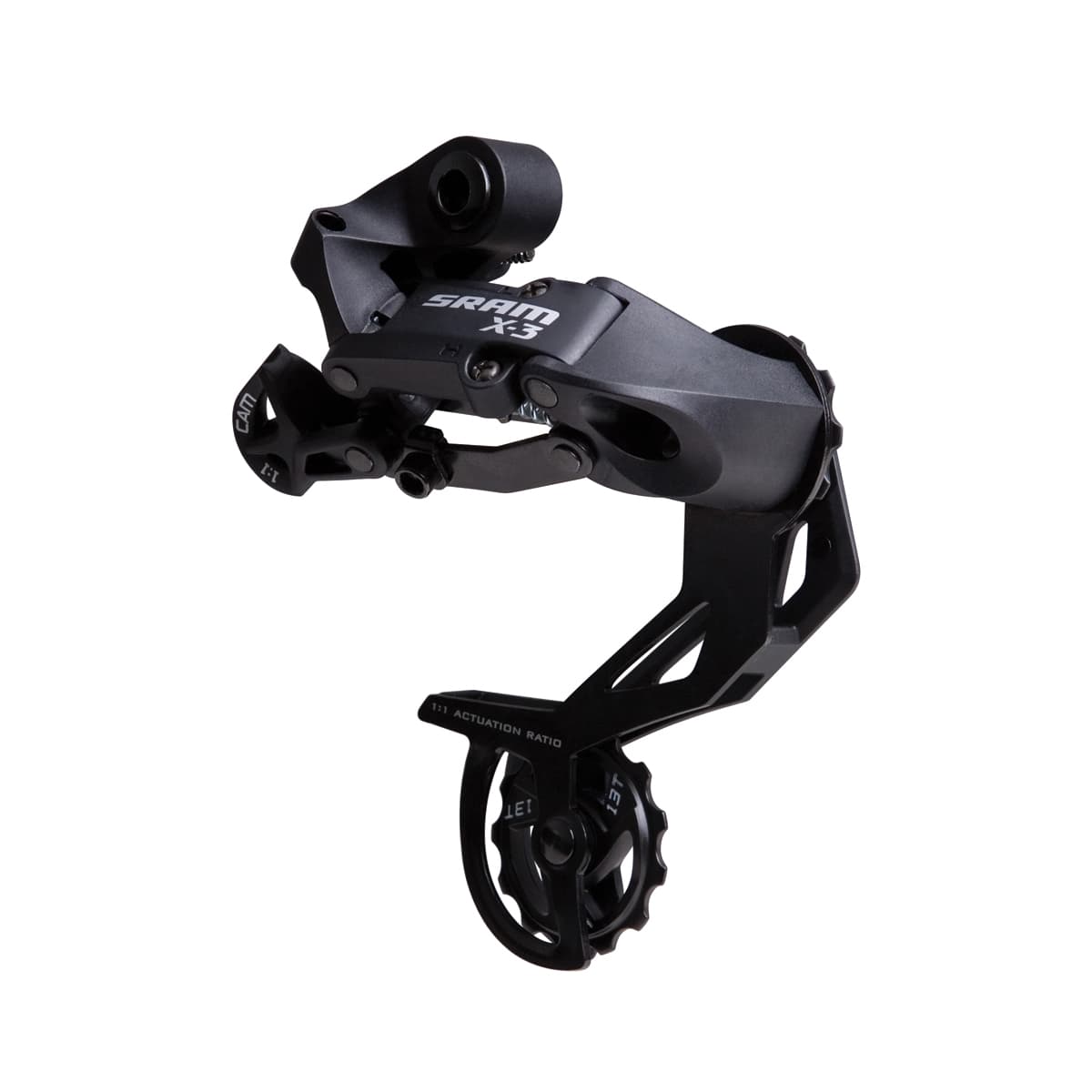 Sram X3 Rear Derailleur - (7-8spd) Long Cage Black — product photo