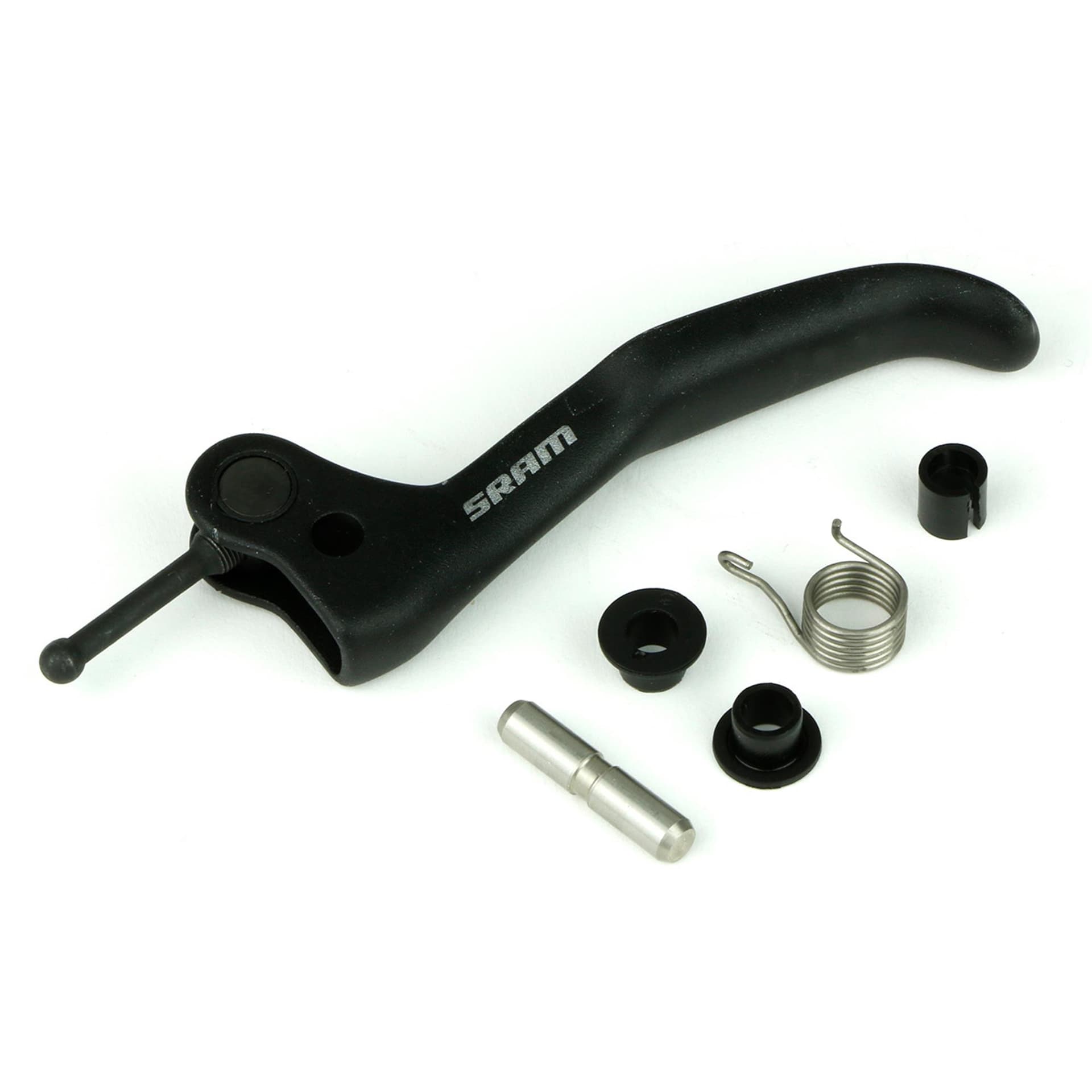 Sram Disc Brake Lever Blade Kit - Aluminium Black (Includes Blade, Dowel, Pushrod, Spring, Clip, Bushings) - Db8 Stealth B1+, Db6/4 A1+ — product photo