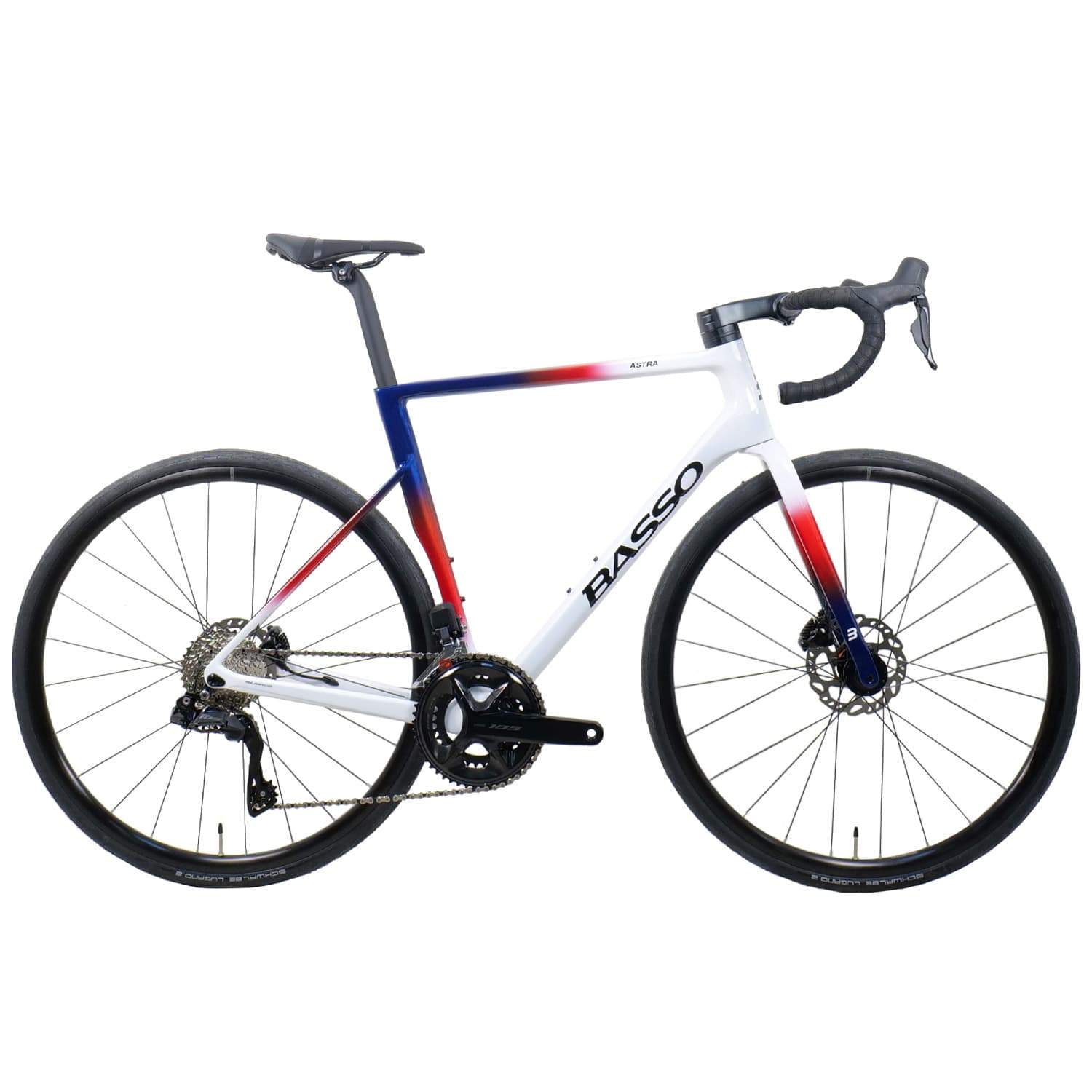 Astra 105 Di2 Aksium Chroma White