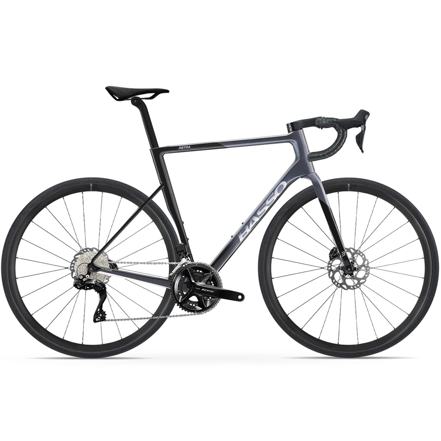 Astra 105 Di2 Aksium Grey Cobalt — product image 1 at Stretton Bikes