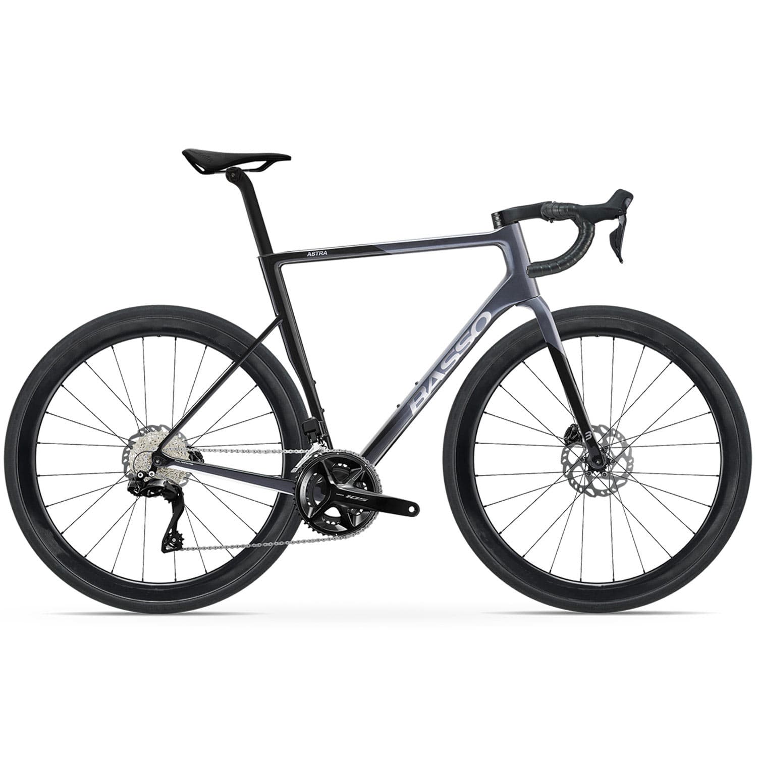 Astra 105 Di2 Cosmic S Cobalt Grey — product image 1 at Stretton Bikes