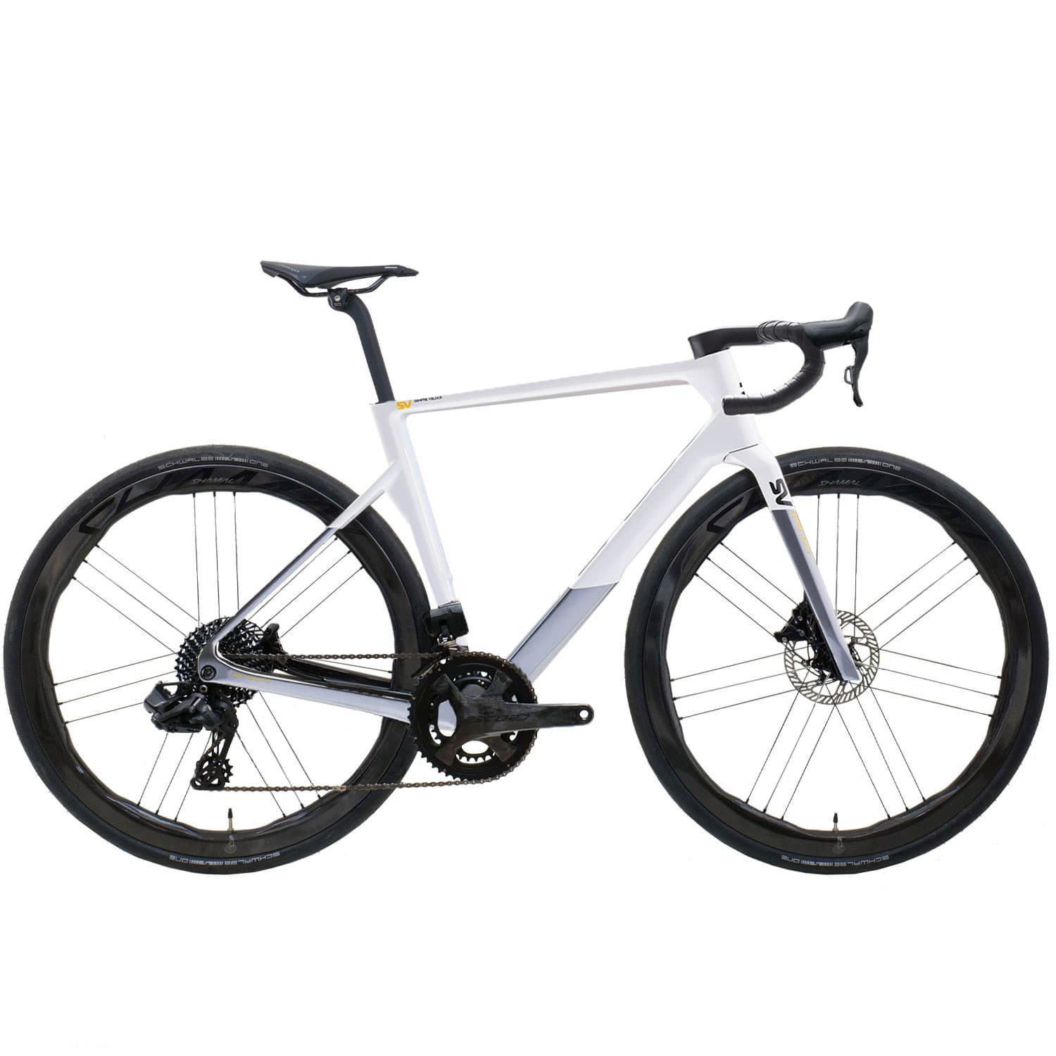 Sv Record 13x Wireless Elan White — product image 1 at Stretton Bikes
