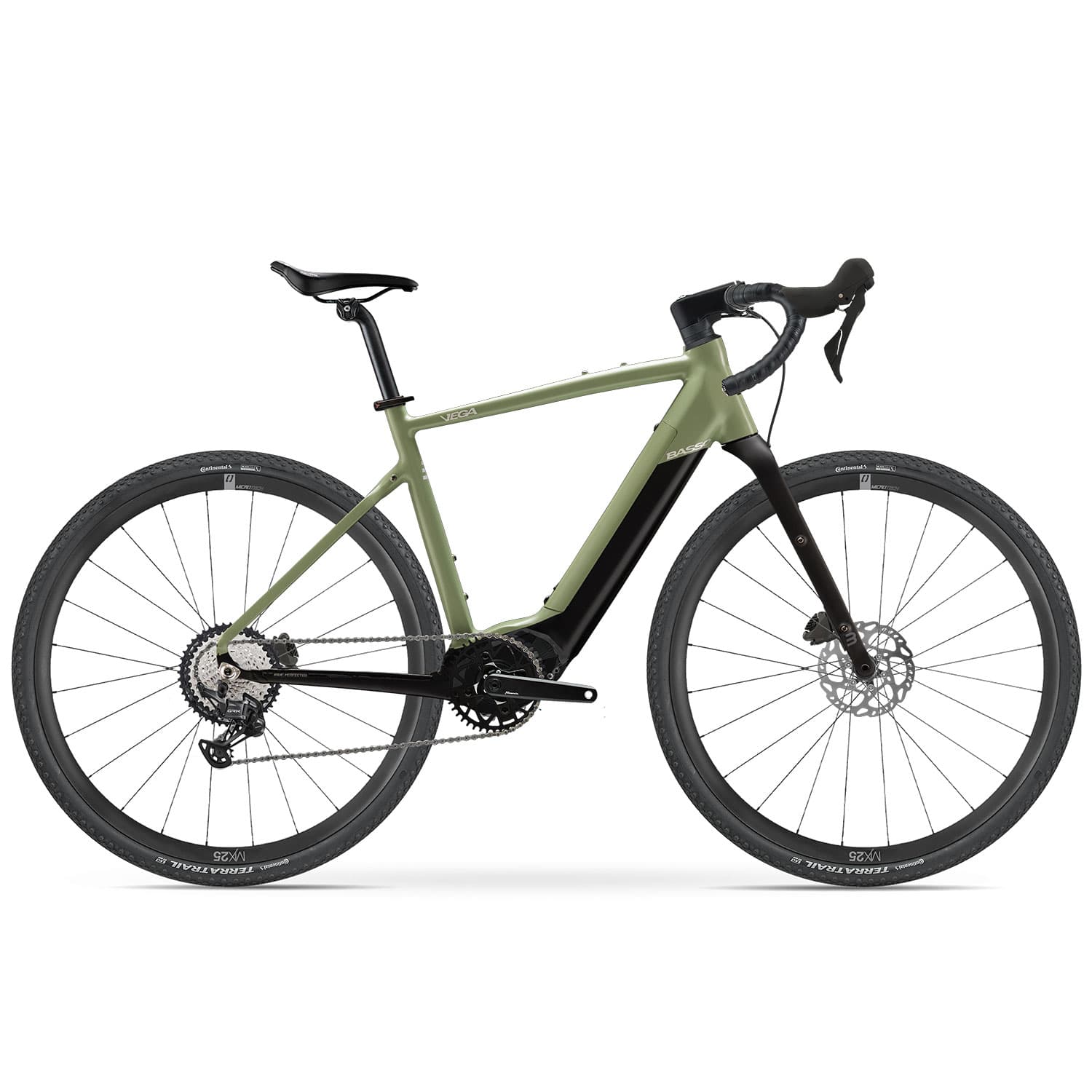 Vega Alu Gravel Grx Salvia Green E-Bike — product image 1 at Stretton Bikes