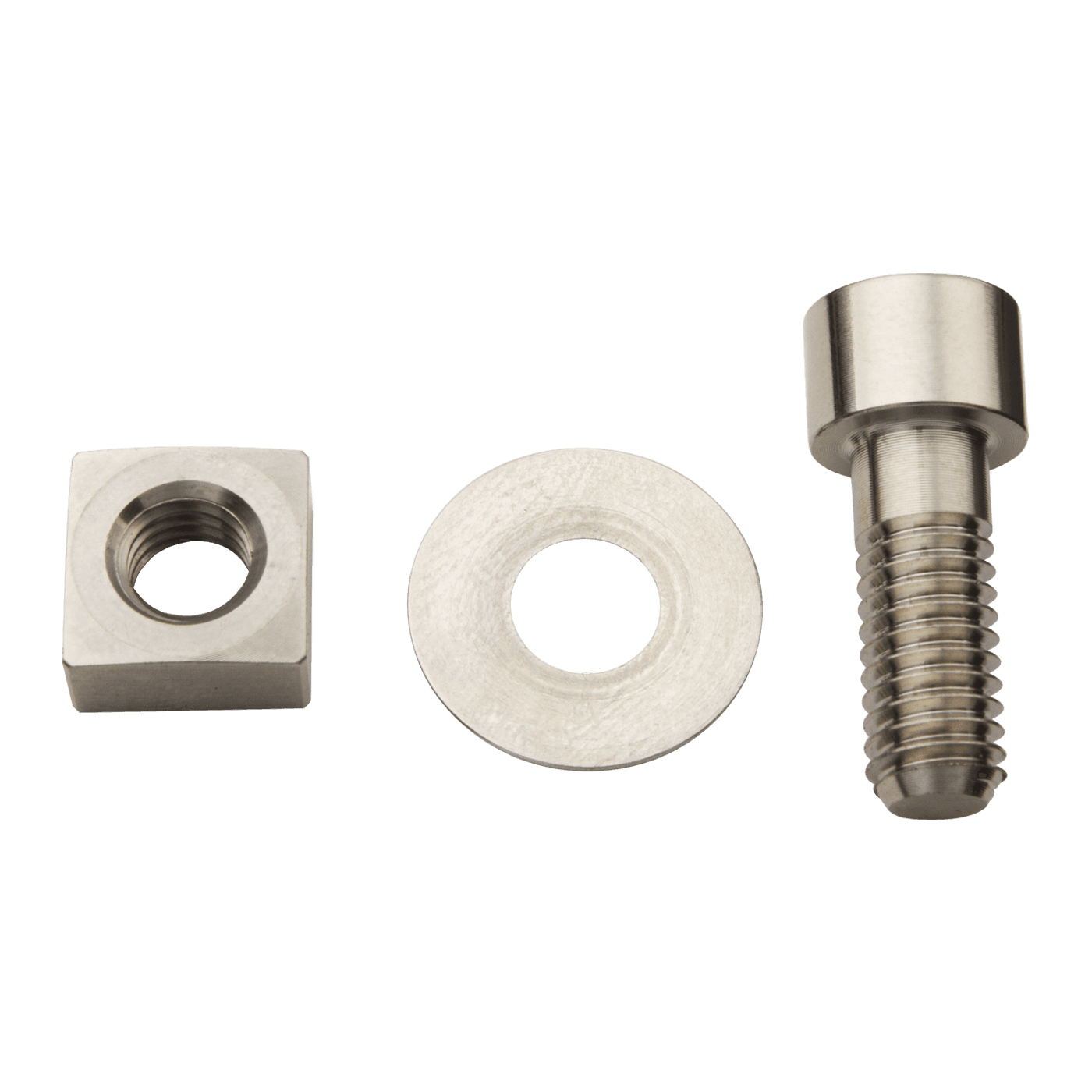 Burgtec Fox KaboltX Fork Axle Titanium Nut and Bolt — product photo