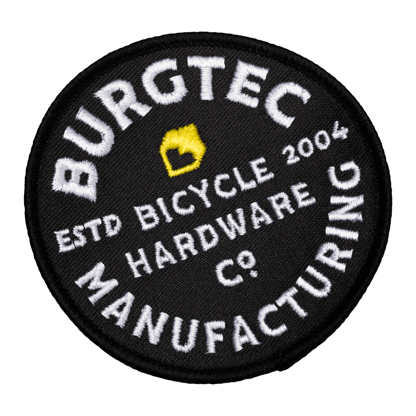 Burgtec Stamp Embroidered Patch — product photo