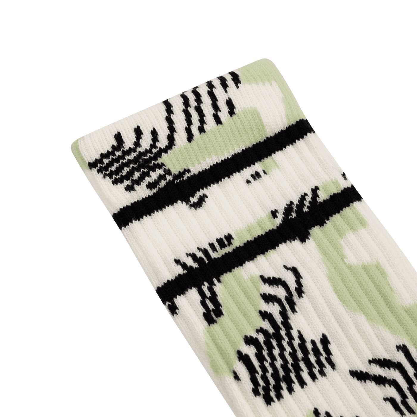 Burgtec Everyday Crew Patterned Sock — product photo