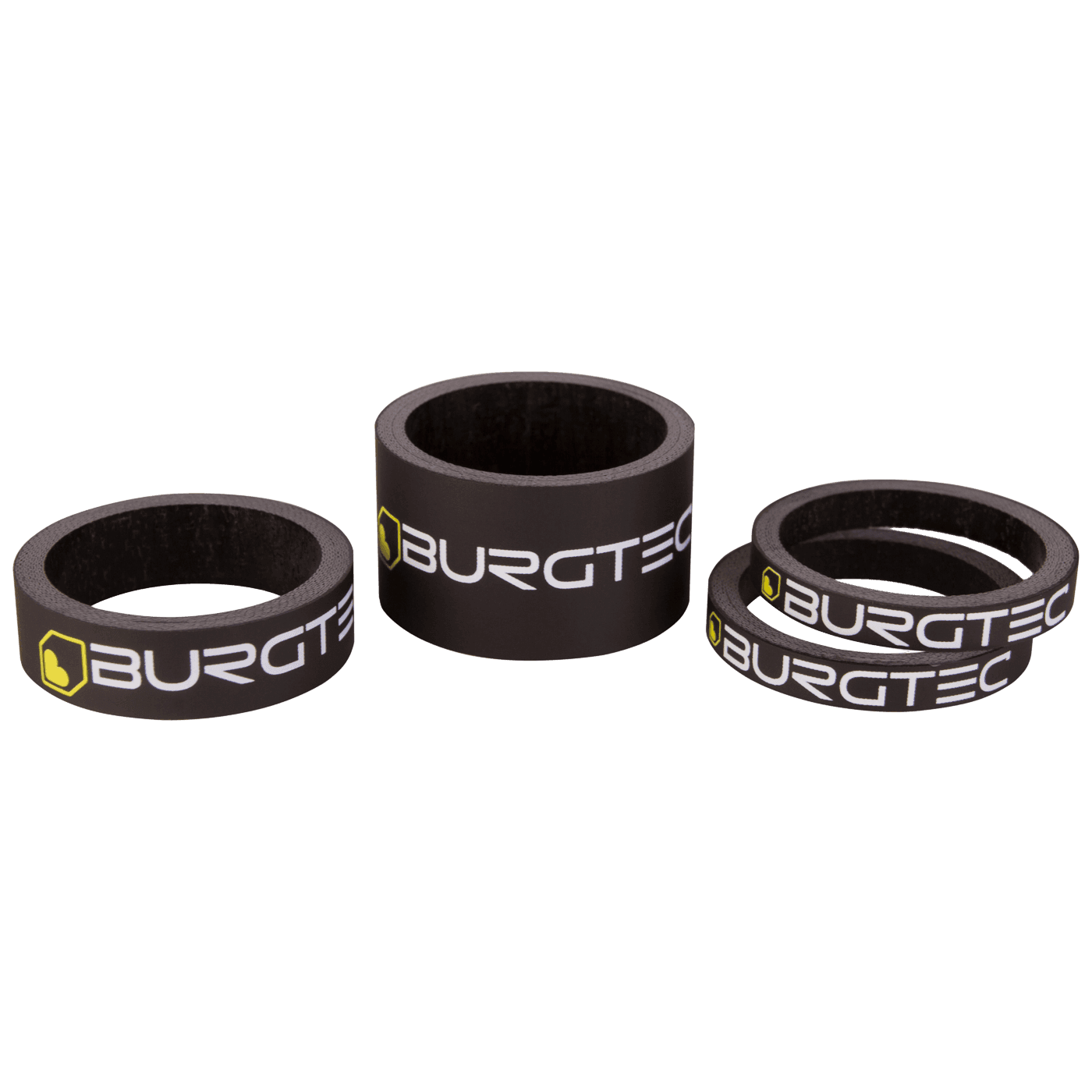 Burgtec Carbon Stem Spacers — product photo