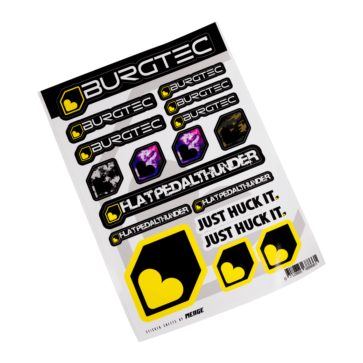 Burgtec Sticker Sheet — product photo